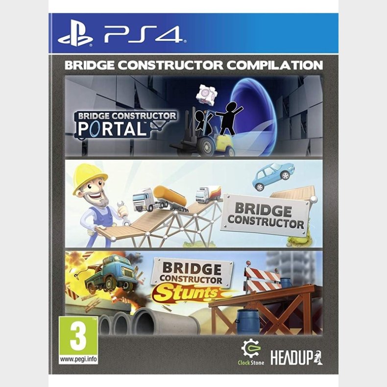 Bridge Constructor Compilation - Sony PlayStation 4 - Puslespil