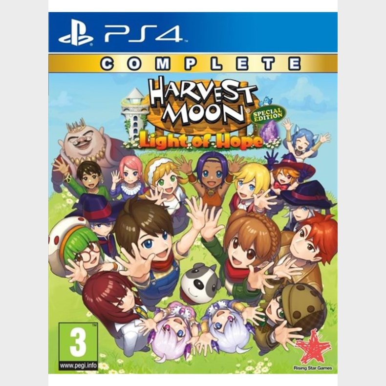 Harvest Moon: Light of Hope - Special Edition Complete - Sony PlayStation 4 - Strategi