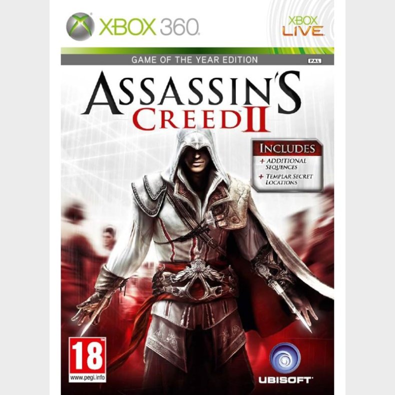 Assassin&apos;s Creed II: Game of the Year Edition - Microsoft Xbox 360 - Action/Adventure