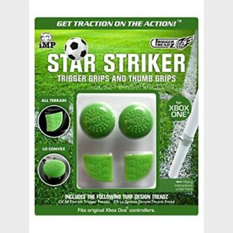 iMP TECH Trigger Treadz Star Striker: 4 Trigger Treadz Pack for Xbox One - Accessories for game console - Microsoft Xbox One