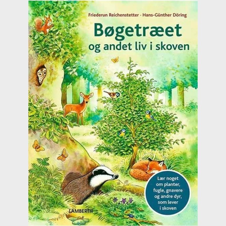 Bgetret og andet liv i skoven - Brnebog - hardcover