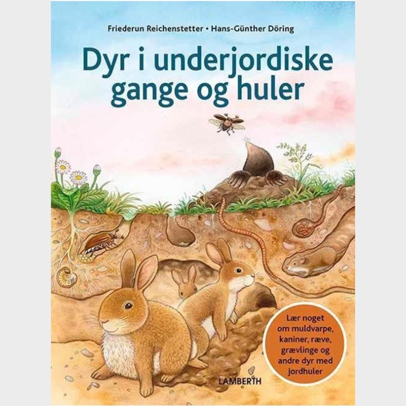 Dyr i underjordiske gange og huler - Brnebog - hardcover