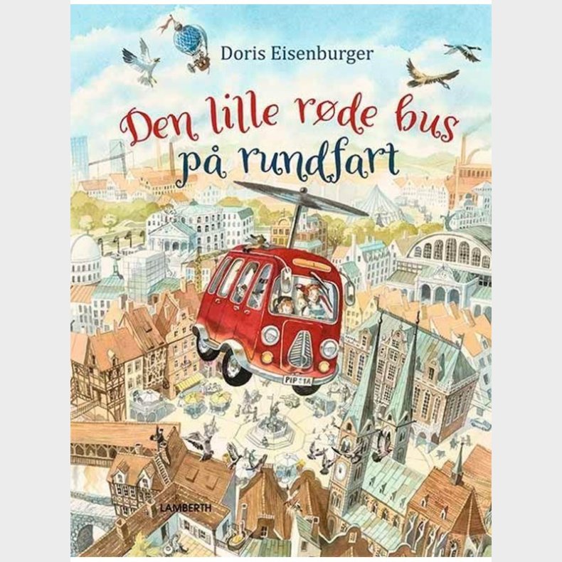 Den lille rde bus p rundfart - Brnebog - hardcover