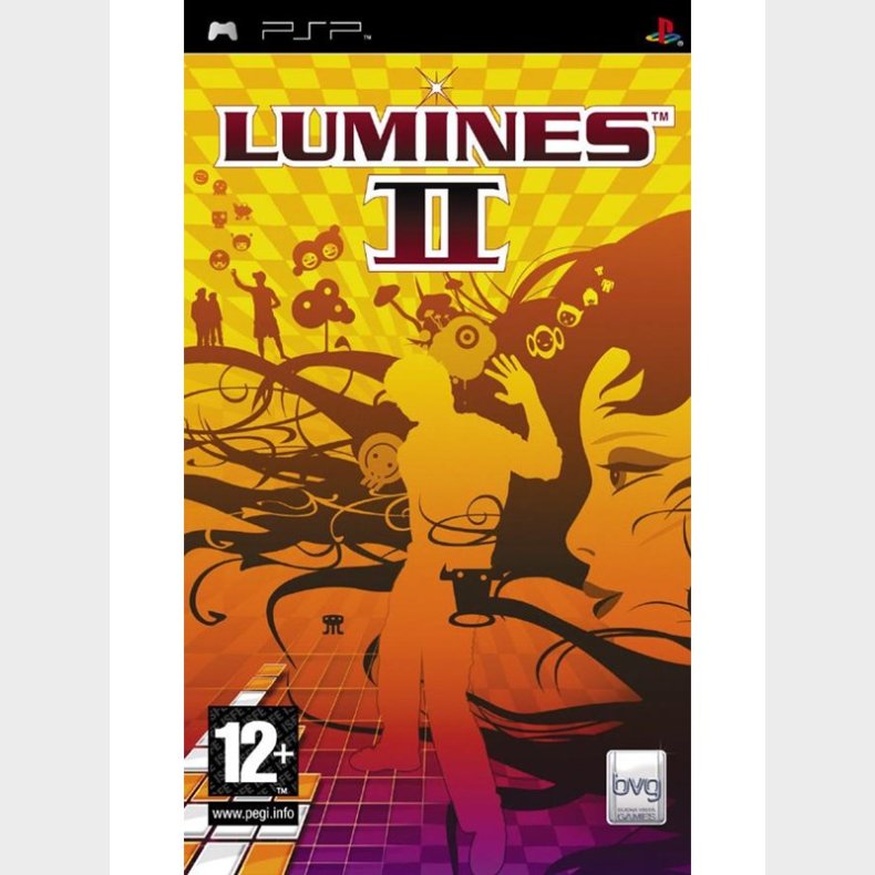 Lumines II - Sony PlayStation Portable - Puslespil