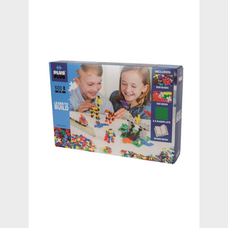 Plus-Plus Basic Learn to Build / 600 pcs