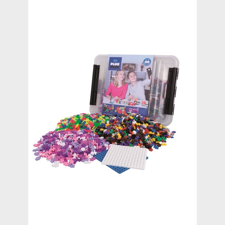 Plus-Plus Storage Box Mix / 2400 pcs