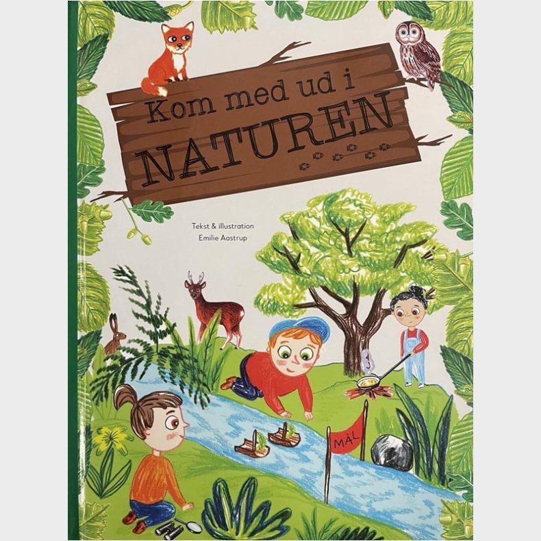 Kom med ud i naturen - Brnebog - hardcover