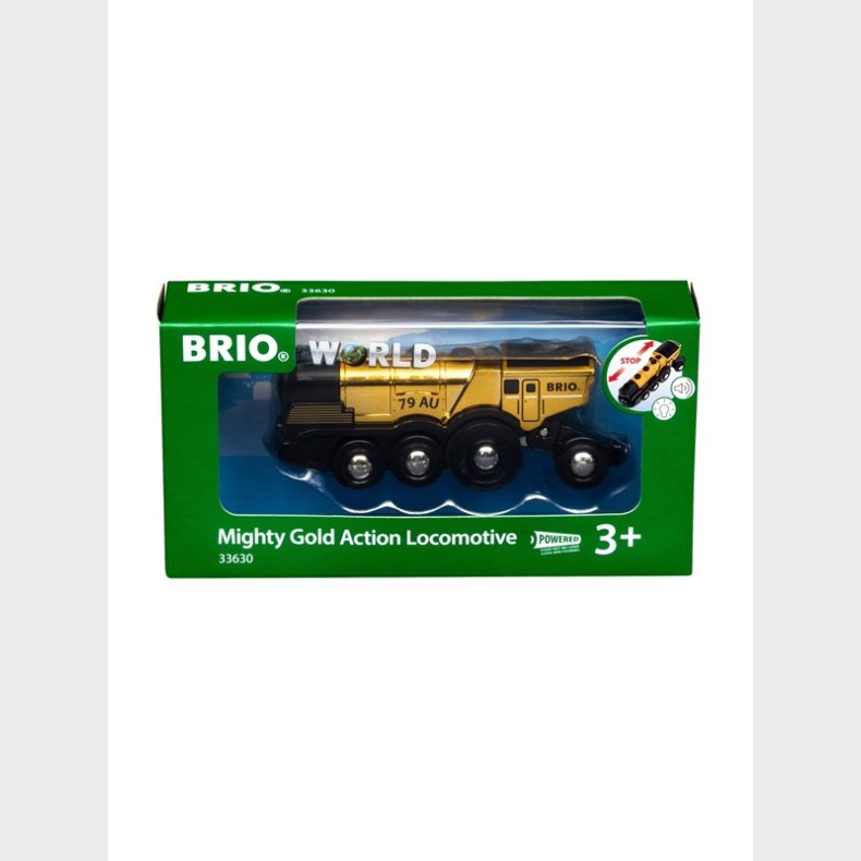 Brio 33630 Guld actionlokomotiv