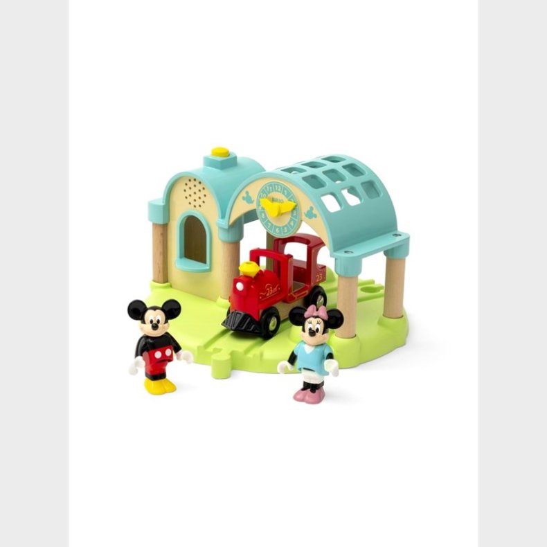 Brio 32270 Mickey Mouse station med lydoptager