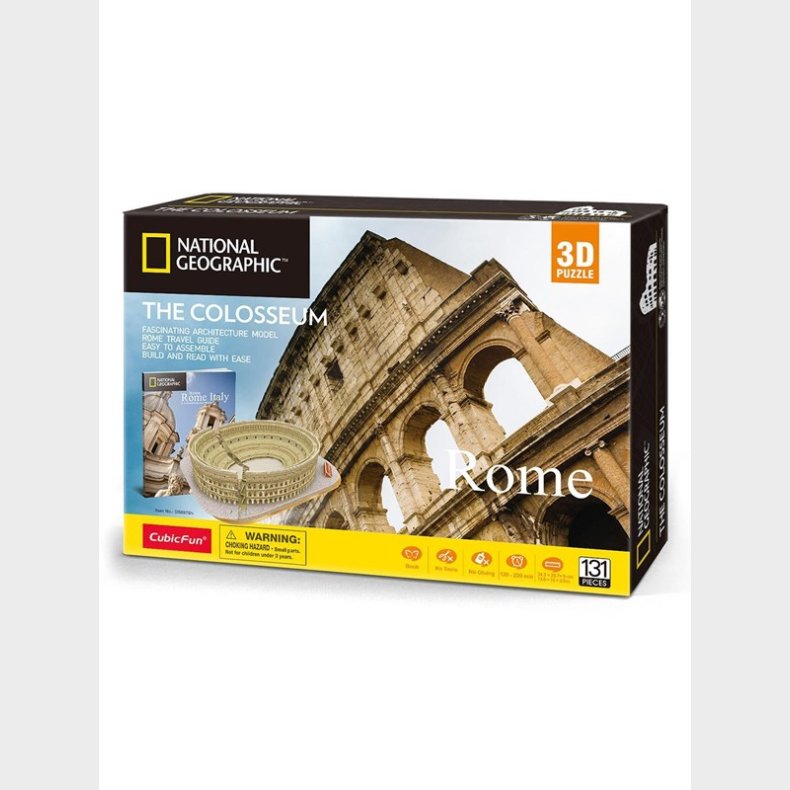 Cubic Fun The Colosseum 3D 131 pcs 3D Puslespil