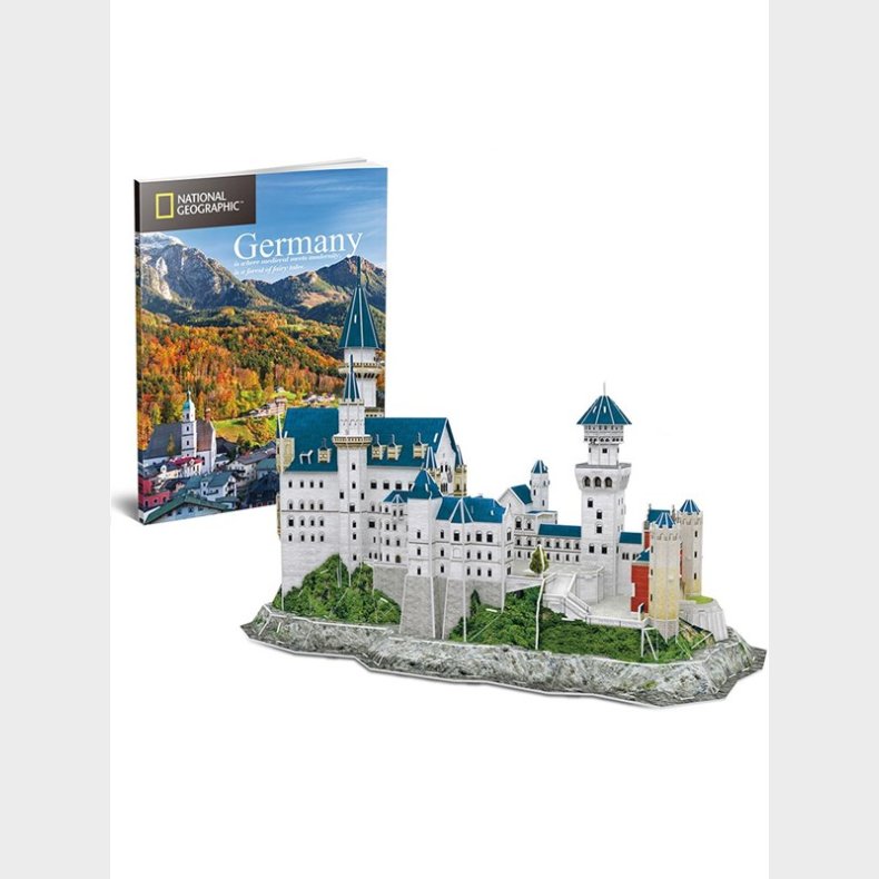 Cubic Fun Neuschwanstein Castle 3D 121 pcs 3D Puslespil