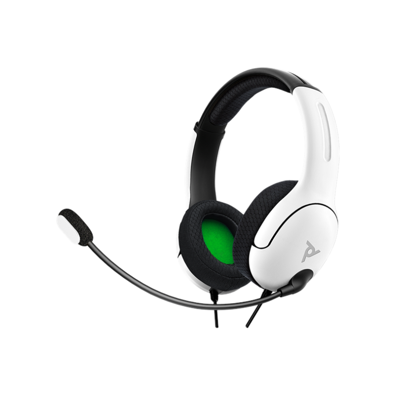 PDP LVL40 Wired Stereo Gaming Headset - White