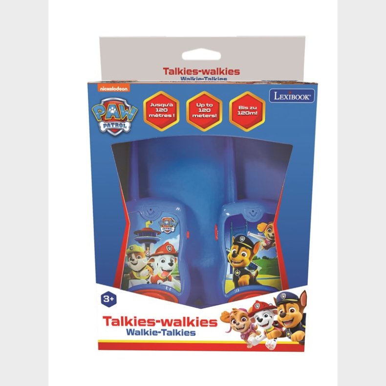 Paw Patrol Walkie Talkies, 120M