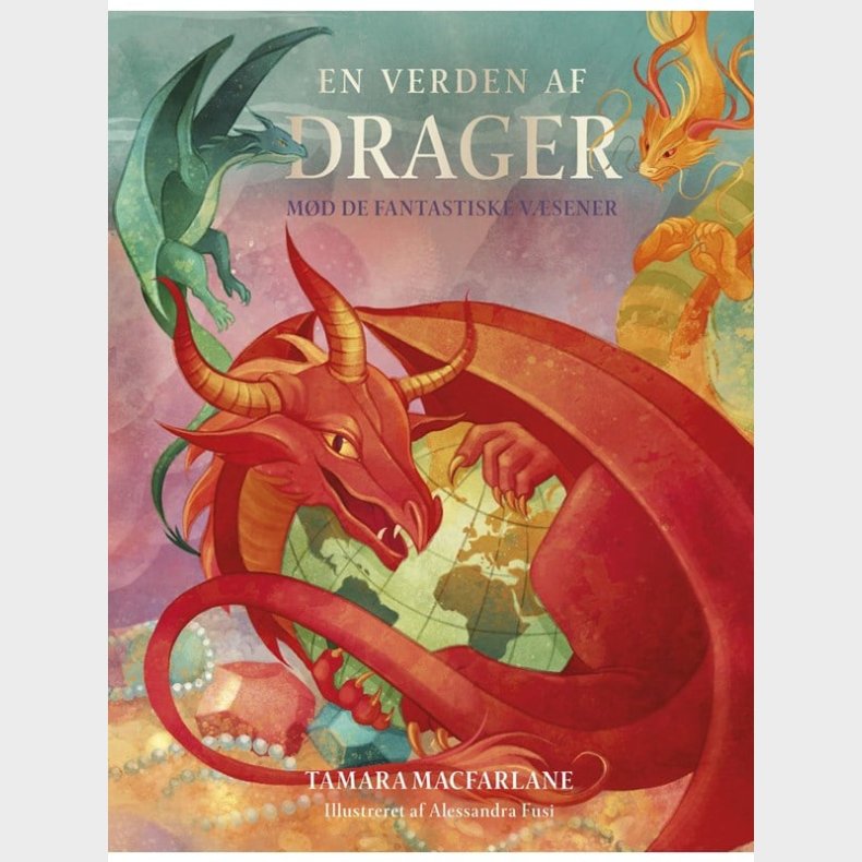 En verden af drager - Brnebog - hardcover