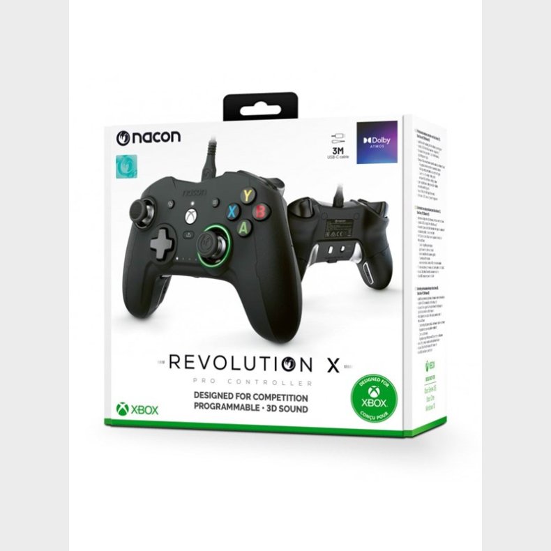 NACON Revolution X Pro Controller - Black - Controller - Microsoft Xbox One