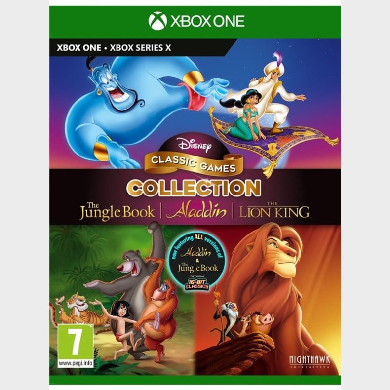 Disney Classic Games Collection: Aladdin The Lion King and The Jungle Book - Microsoft Xbox One - Platformer