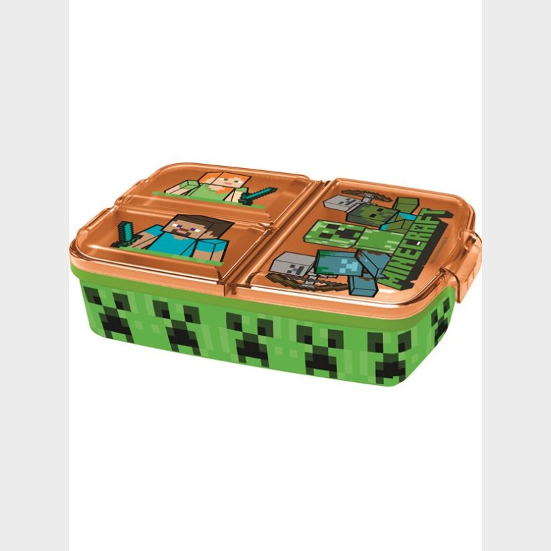 Euromic Minecraft Multi compartment sandwich box