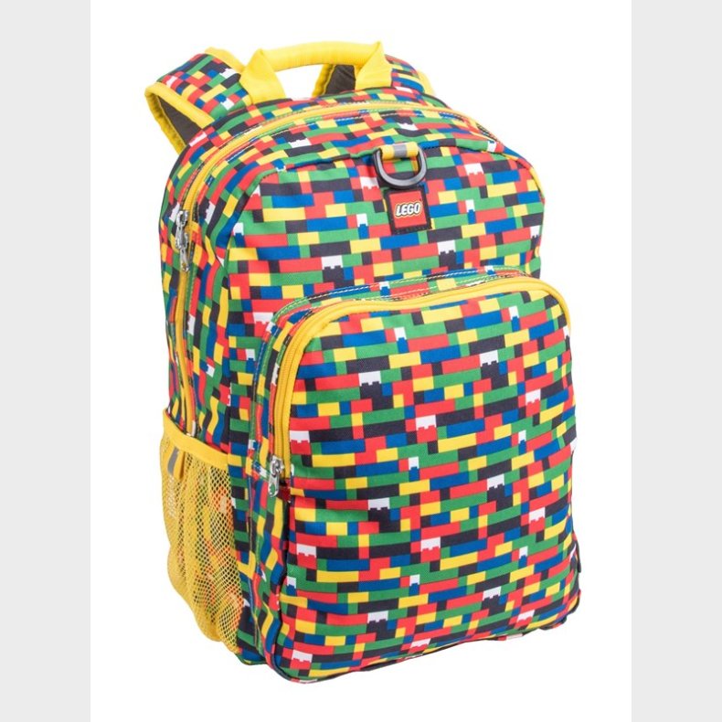 Euromic LEGO CLASSIC brick wall backpack 40x28x16 cm 14L