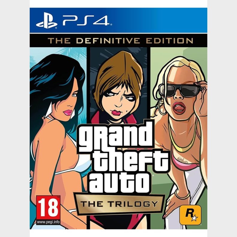 Grand Theft Auto: The Trilogy (The Definitive Edition) - Sony PlayStation 4 - Action