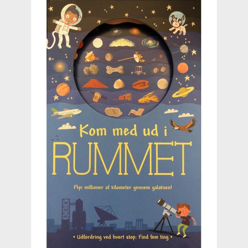 Kom med ud i rummet - Brnebog - Board books