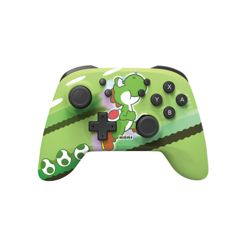 HORI Wireless Horipad Controller - Super Mario (Nintendo Switch) - Yoshi - Controller - Nintendo Switch