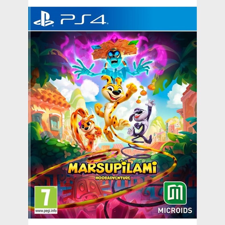 Marsupilami: Hoobadventure - Sony PlayStation 4 - Platformer