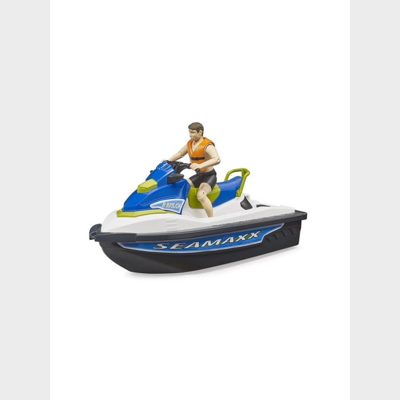 Bruder Personal water craft including rider