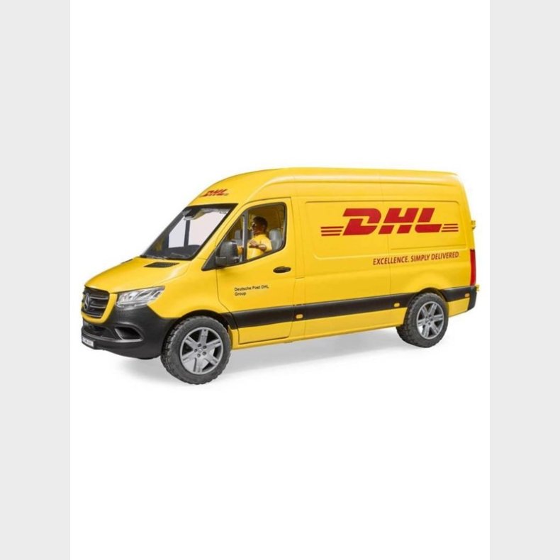 Bruder MB Sprinter DHL with driver