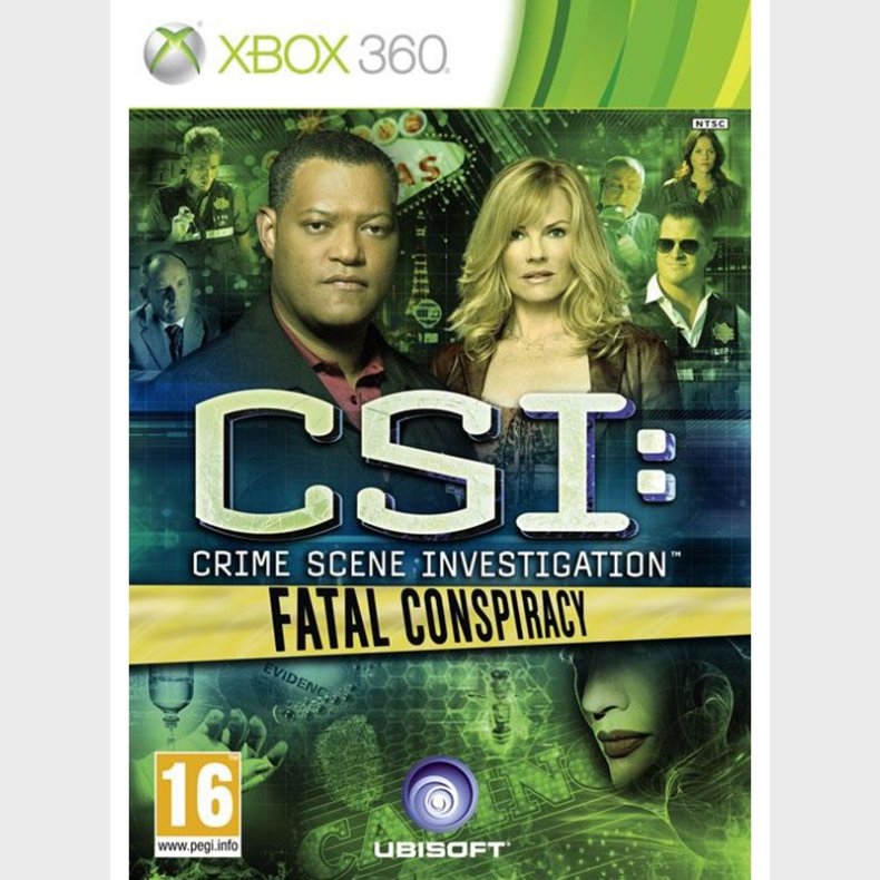 CSI: Crime Scene Investigation - Fatal Conspiracy - Microsoft Xbox 360 - Eventyr