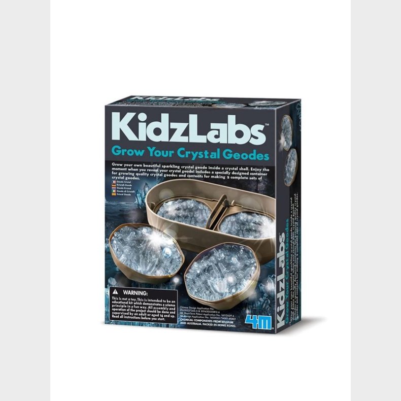 4M Kidz Labs/Grow your crystal geodes