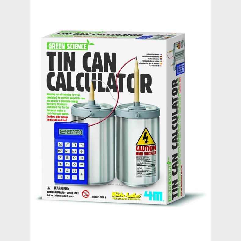 4M Green Science/ Tin can calculator