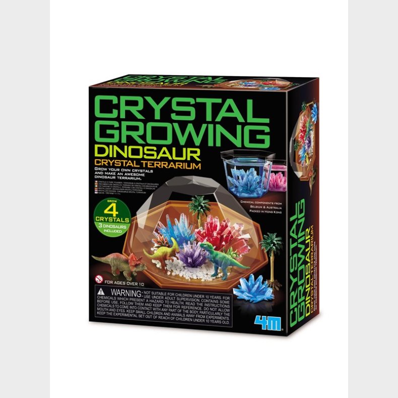 4M Crystal Growing / Dinosaur Crystal Terrarium (EU)