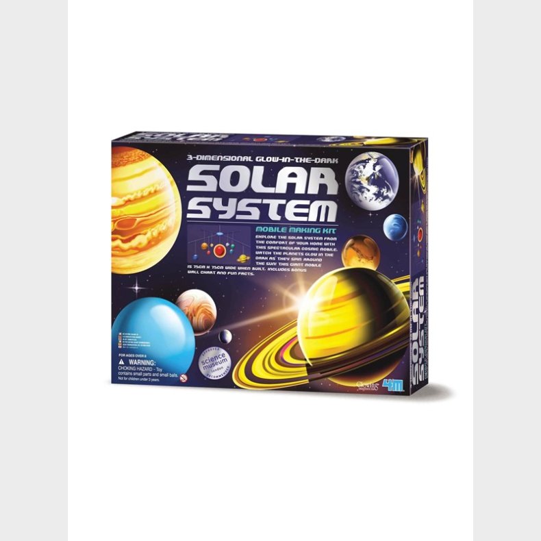 4M Kidz Labs/3D solar system mobile making Kit