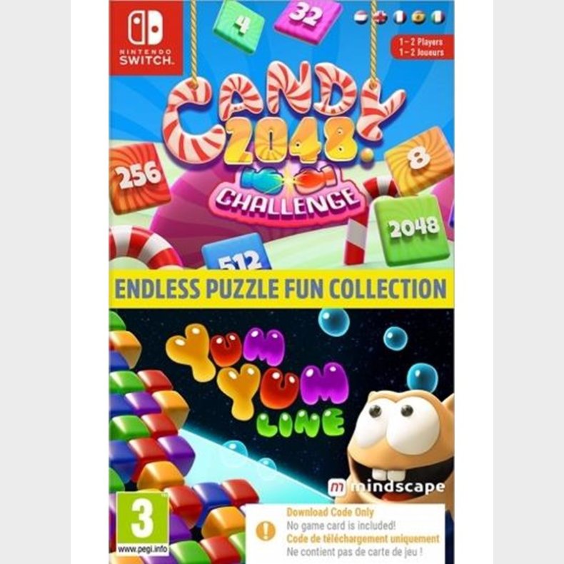 Endless Puzzle Fun Collection (Code in a Box) - Nintendo Switch - Puslespil