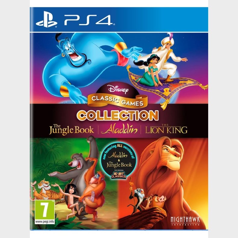 Disney Classic Games Collection: Aladdin The Lion King and The Jungle Book - Sony PlayStation 4 - Platformer