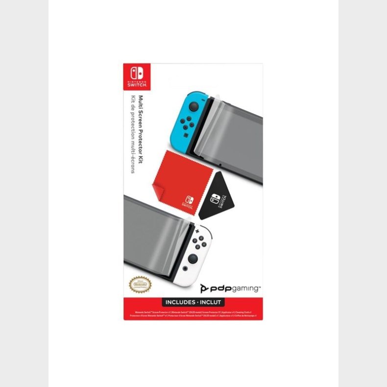 PDP Screen Protector Kit for Nintendo Switch + Switch OLED - Accessories for game console - Nintendo Switch