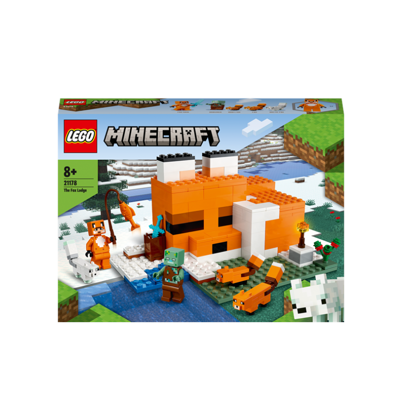 LEGO Minecraft 21178 Rvehytten