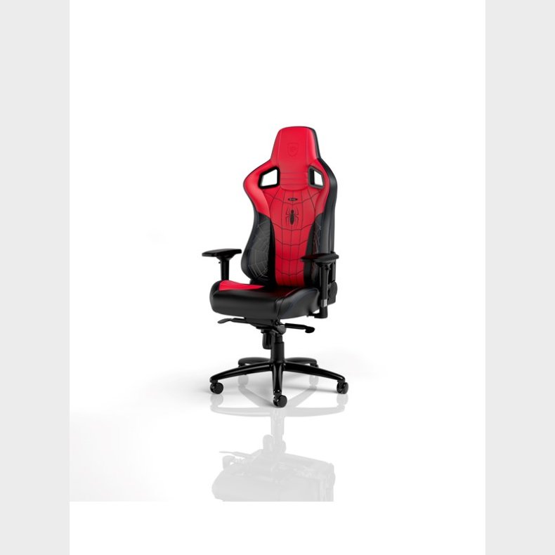 noblechairs EPIC Gaming Chair - Spider-Man Special Edition Gamer Stol - Sort / Rd - PU Lder - Op til 120 kg