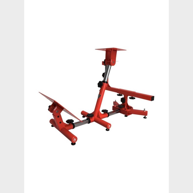 Arozzi Velocit&agrave; - gaming chair wheel/pedals stand - metal - red Gaming stol hjul / pedaler stand - Metal