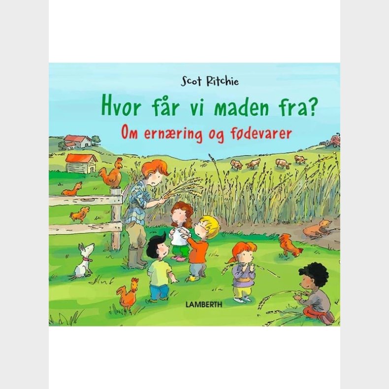 Hvor fr vi maden fra? - Brnebog - hardcover