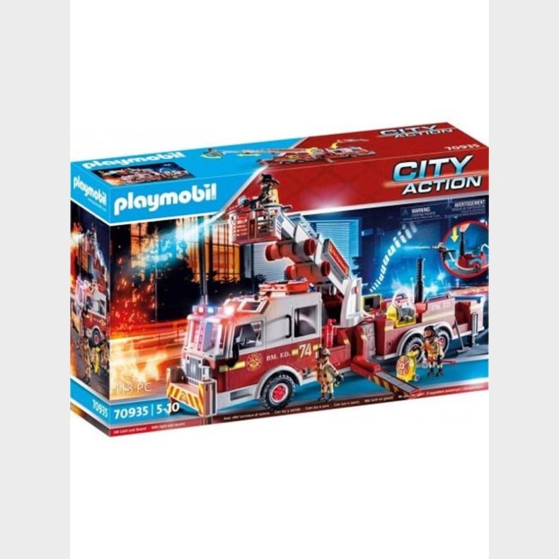 Playmobil City Action - Brandbil: US Tower Stige