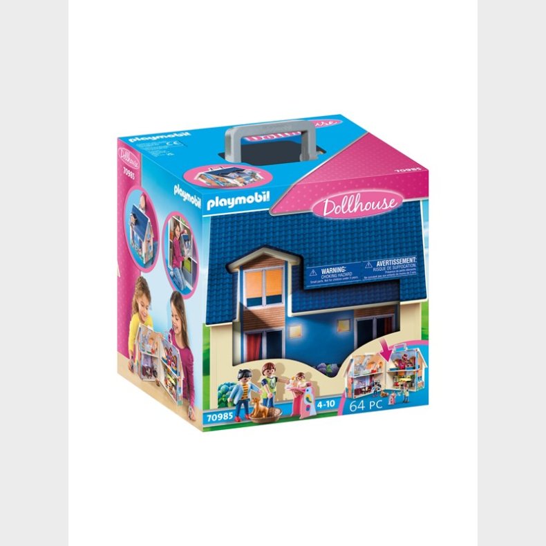 Playmobil Dollhouse - Mit tag-med-dukkehus