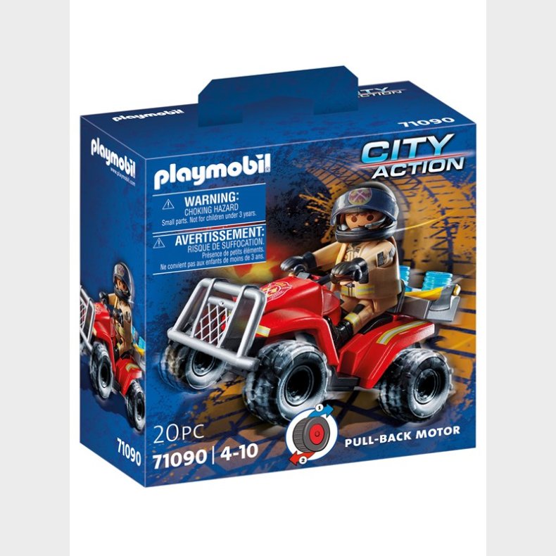 Playmobil City Action - Brandvsen - Speed Quad