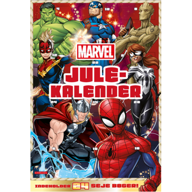 Karrusel Forlag Marvel Julekalender 2023