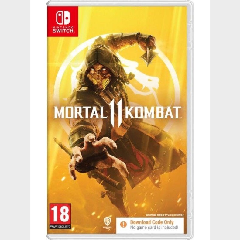 Mortal Kombat 11 (Code in a Box) - Nintendo Switch - Kamp