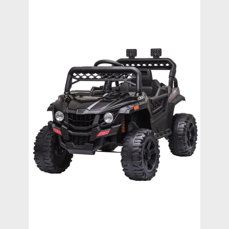 Nordic Play Elbil, Offroader, 12V4,5AH, sort Speed