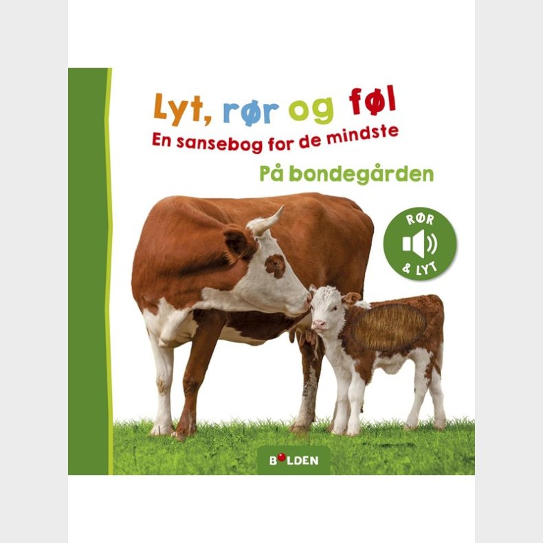 Lyt rr og fl: P bondegrden - Brnebog - Board books