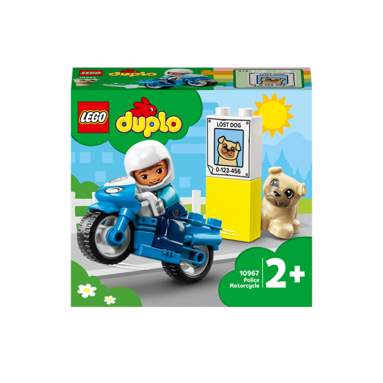 LEGO DUPLO 10967 Politimotorcykel