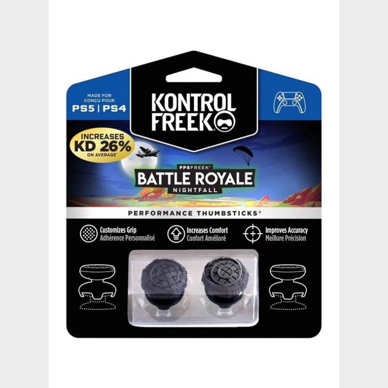 KontrolFreek FPS Freek Nightfall - PS5/PS4 (4 Prong) - Accessories for game console - Sony PlayStation 4