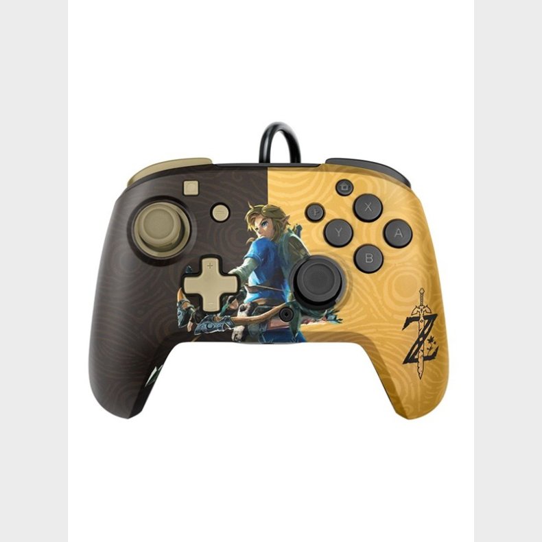 PDP Faceoff Deluxe+ Audio Wired Controller: Hyrule Hero Link - Controller - Nintendo Switch